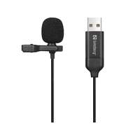 Sandberg Sandberg Streamer USB Clip Microphone Black 126-40
