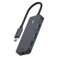 Rapoo Rapoo 4-portos USB3.2 HUB Grey 11418