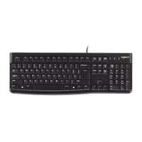 Logitech Logitech K120 USB billentyűzet Black UK 920-002524