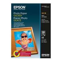 Epson Epson Photo Paper Glossy 200g A3 20db Fényes Fotópapír C13S042536