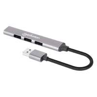 Manhattan Manhattan 4-Port USB3.0 Gen 1 Hub Space Gray 168427