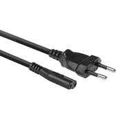 ACT ACT AC3300 Powercord Euro male - C7 female 1,5m Black