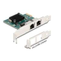 DeLock DeLock PCI Express x1 Card to 2x RJ45 Gigabit LAN BCM 88205