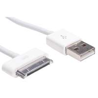 Akyga Akyga AK-USB-08 USB-Apple 30-pin cable 1m White
