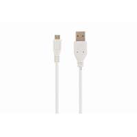 Gembird Gembird CCP-MUSB2-AMBM-W micro USB 2.0 cable AM-MBM5P 1m White CCP-MUSB2-AMBM-W-1M