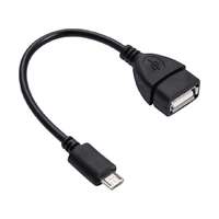 Akyga Akyga AK-AD-09 USB-A /microUSB-B adapter cable 0,15m Black