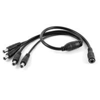 Nestron Nestron DC csatlakozó elosztó; 1x aljzat; 4x dugó DCKABEL1/4