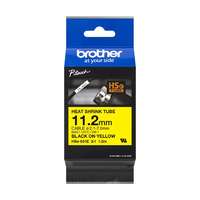 Brother Brother HSE-631E P-Touch szalag 11,2mm Black on Yellow - 1,5m HSE631E