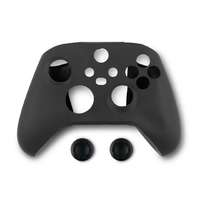 Spartan Gear Spartan Gear XBOX Series X/S Silicon Skin Cover and Thumb Grips Black 072244