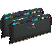 Corsair Corsair 32GB DDR5 6400MHz Kit(2x16GB) Dominator Platinum RGB Black CMT32GX5M2B6400C32