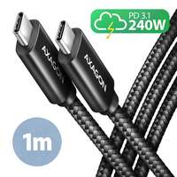 AXAGON AXAGON BUCM2-CM10AB CHARGE USB-C USB-C Cable 1m Black