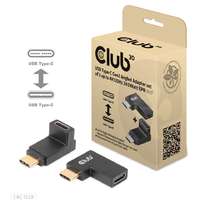 Club3D Club3D USB Type-C Gen2 Angled Adapter set of 2 up to 4K120Hz 240Watt EPR M/F CAC-1528