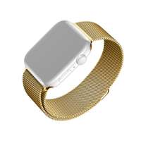 FIXED FIXED Mesh Strap for Apple Watch 42/44/45mm, gold, Okosóra kiegészítő FIXMEST-434-GD