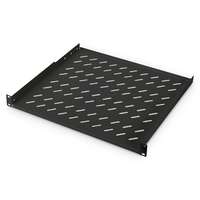Digitus Digitus 1U fixed shelf for racks from 600mm depth 44x482x399mm up to 15kg Black (RAL 9005) DN-19 TRAY-1-400-SW