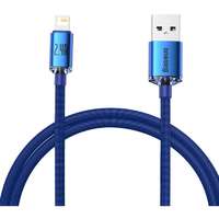 Baseus Baseus Crystal Shine USB a Lightning 2.4A 1.2m Blue CAJY000003