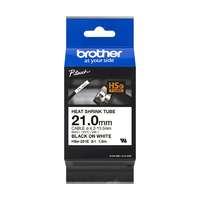 Brother Brother HSe-251 Laminált P-Touch szalag (21mm) Black on White-1,5m HSE251E