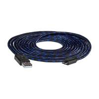 snakebyte snakebyte USB Charge Cable for PS4 Black/Blue SB910463