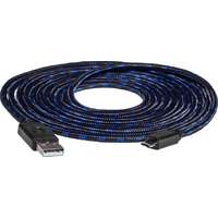snakebyte snakebyte USB Charge Cable Pro for PS4 Black/Blue SB910494