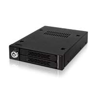 IcyDock IcyDock ToughArmor MB992SK-B Full Metal 2 Bay 2.5” SATA/SAS HDD & SSD Mobile Rack for External 3.5" Drive Bay