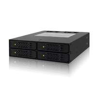 IcyDock IcyDock ToughArmor MB994SP-4S Rugged Full Metal 4 Bay 2.5" SAS/SATA HDD & SSD Backplane Cage for External 5.25" Bay
