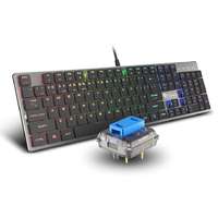 Genesis Genesis Thor 420 RGB Mechanical Slim Gaming keyboard Grey US NKG-1587