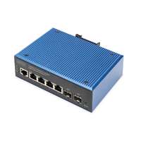 Digitus Digitus Industrial 4+2-Port L2 managed Gigabit Ethernet PoE Switch DN-651155