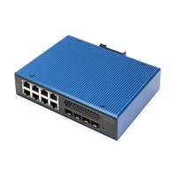 Digitus Digitus Industrial 8 + 4 10G Uplink Port L3 managed Gigabit Ethernet PoE Switch DN-651161