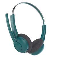 JLab JLab Go Work Pop On-Ear Bluetooth Headset Teal IEUHBGWRKPOPRTEL4