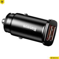 Baseus Baseus Square 2xUSB Car Charger Black CCALL-DS01