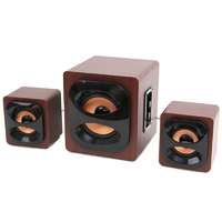 Platinet Platinet Omega OG-21W Speaker 2.1 Wood OG21W