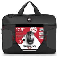 Port Designs Port Designs Wireless PC & Mouse Bag 17,3" Black 501874