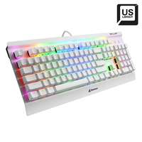 Sharkoon Sharkoon Skiller SGK3 Mechanical Gaming RGB Keyboard White US 4044951032167