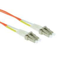 ACT ACT LSZH Multimode 50/125 OM2 fiber cable duplex with LC connectors 1m Orange RL9501