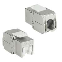 ACT ACT Keystone Jack RJ45 CAT6 Shielded toolless with shutter TD6025