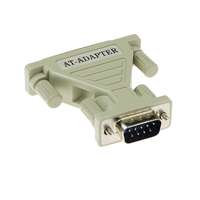 ACT ACT AB9146 D-sub Adapter 9 pole Male to 25 pole Female with Molded Body Grey