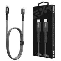 Next One Next One Braided USB-C to USB-C Cable Space Gray USBCX2-BRD-SG