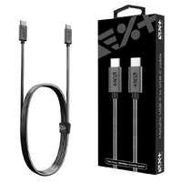 Next One Next One Metallic USB-C to USB-C Cable Space Gray USBCX2-MET-SG