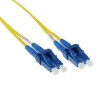 ACT ACT Singlemode 9/125 OS2 short boot fiber patch cable duplex with LC connectors 10m Yellow RL1710