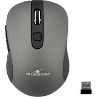 Bluestork Bluestork Office 60 Wireless Mouse Grey M-WL-OFF60-GREY