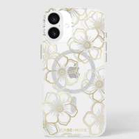 Case-Mate Case-Mate Floral Gems magsafe iPhone 16 Plus Gold CM054374