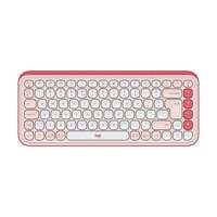 Logitech Logitech Pop Icon Wireless Keyboard Rose/Off White US 920-013073