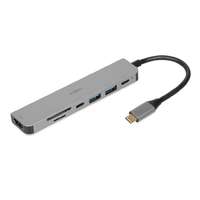 iBox iBox IUH3SL4K notebook dock/port replicator USB 3.2 Gen 1 (3.1 Gen 1) Type-C Power Delivery 100W Silver