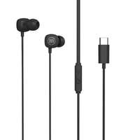 Maxell Maxell Square USB-C Earphones Black MAX504846