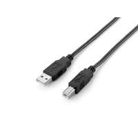 EQuip EQuip USB-A 2.0 to USB-B cable 3m Black 128861