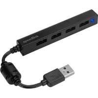 Speedlink Speedlink Snappy Slim 4-Port USB HUB Black SL-140000-BK