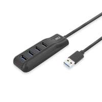ACT ACT AC6320 4-portos USB3.2 HUB Black