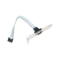 Gembird Gembird DB9 Serial Port Receptacle on Bracket CCDB9RECEPTACLE