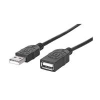 Manhattan Manhattan Hi-Speed USB 2.0 Extension Cable 1m Black 308519