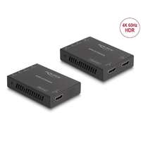 DeLock DeLock HDMI Extender Set over Cat.6 cable 4K 60Hz 50m Black 65955