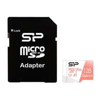 Silicon Power Silicon Power 128GB microSDXC Superior Class 10 UHS-I Class 10 A1 U3 V30 + adapterrel SP128GBSTXDV3V20SP